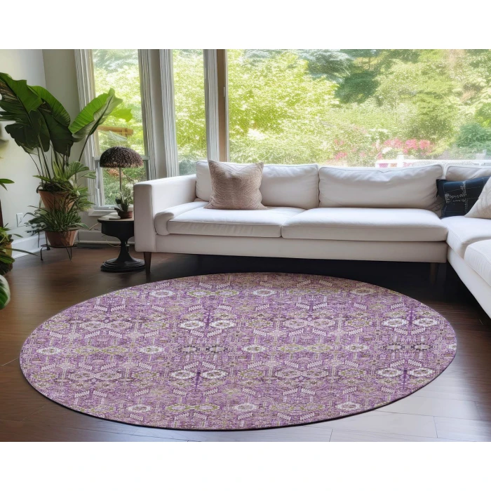 Chantille ACN574 Lavender 8' x 8' Rug