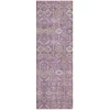 Addison Chantille ACN574 Lavender 2 ft. 3 in. x 7 ft. 6 in. Runner Rug