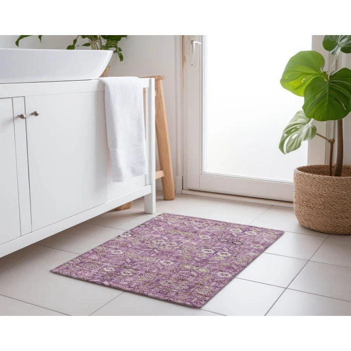 Chantille ACN574 Lavender 1'8" x 2'6" Rug