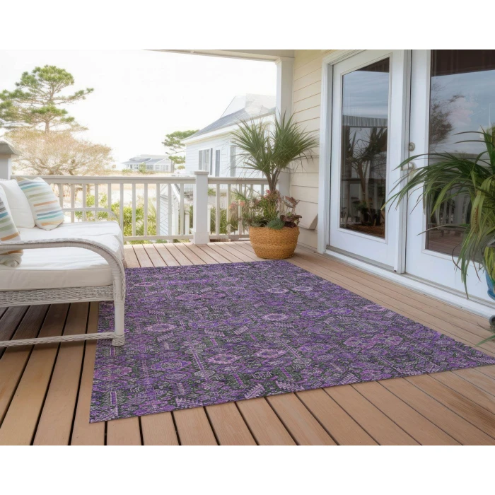 Chantille ACN574 Purple 9' x 12' Rug