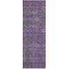 Addison Chantille ACN574 Purple 2 ft. 3 in. x 7 ft. 6 in. Runner Rug