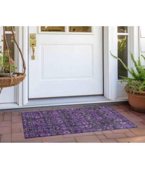 Chantille ACN574 Purple 1'8" x 2'6" Rug