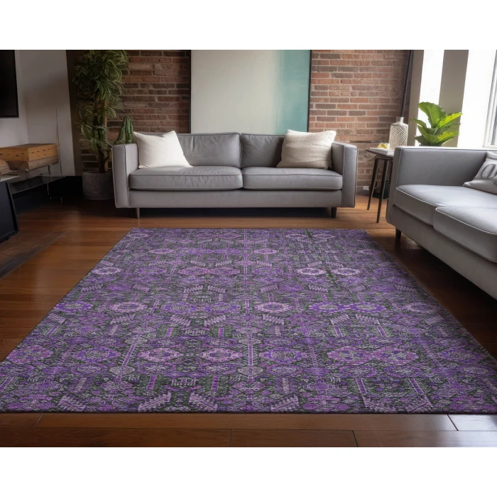 Chantille ACN574 Purple 9' x 12' Rug