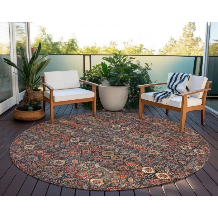 Chantille ACN574 Red 8' x 8' Rug
