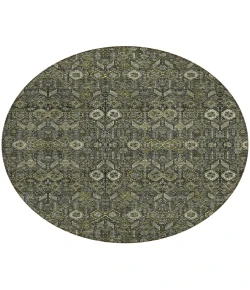 Addison Chantille ACN574 Taupe 8 ft. x 8 ft. Round Rug
