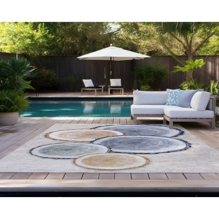 Chantille ACN575 Beige 3' x 5' Rug