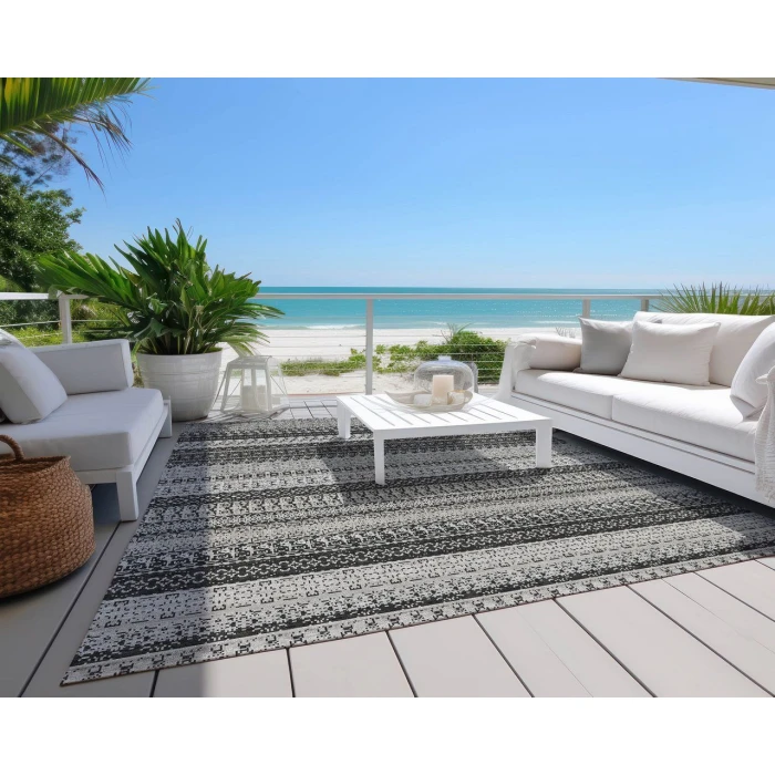 Chantille ACN576 Black 5' x 7'6" Rug