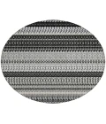Chantille ACN576 Black 8' x 8' Rug