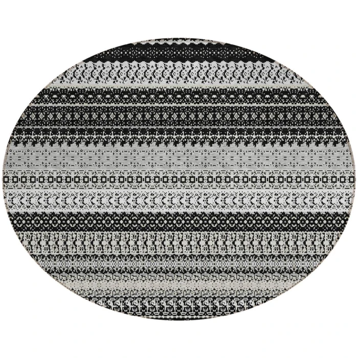 Chantille ACN576 Black 8' x 8' Rug