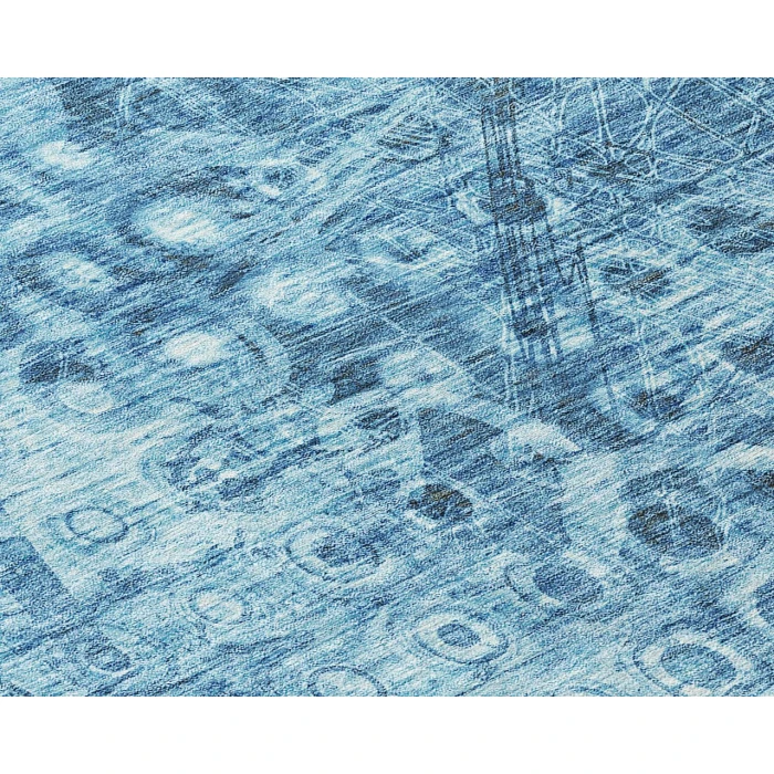 Chantille ACN577 Blue 5' x 7'6" Rug