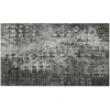 Addison Chantille ACN577 Charcoal 1 ft. 8 in. x 2 ft. 6 in. Rectangle Rug