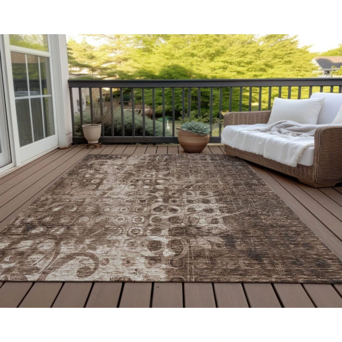 Chantille ACN577 Chocolate 2'6" x 3'10" Rug