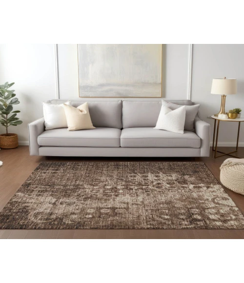 Chantille ACN577 Chocolate 2'6" x 3'10" Rug