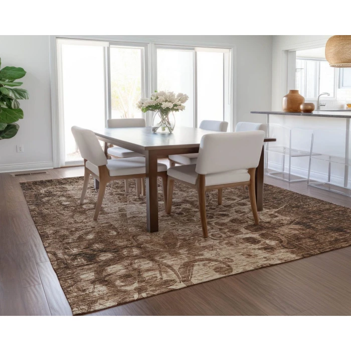Chantille ACN577 Chocolate 2'6" x 3'10" Rug