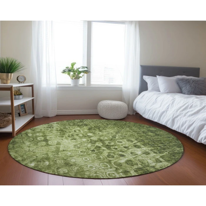 Chantille ACN577 Olive 8' x 8' Rug