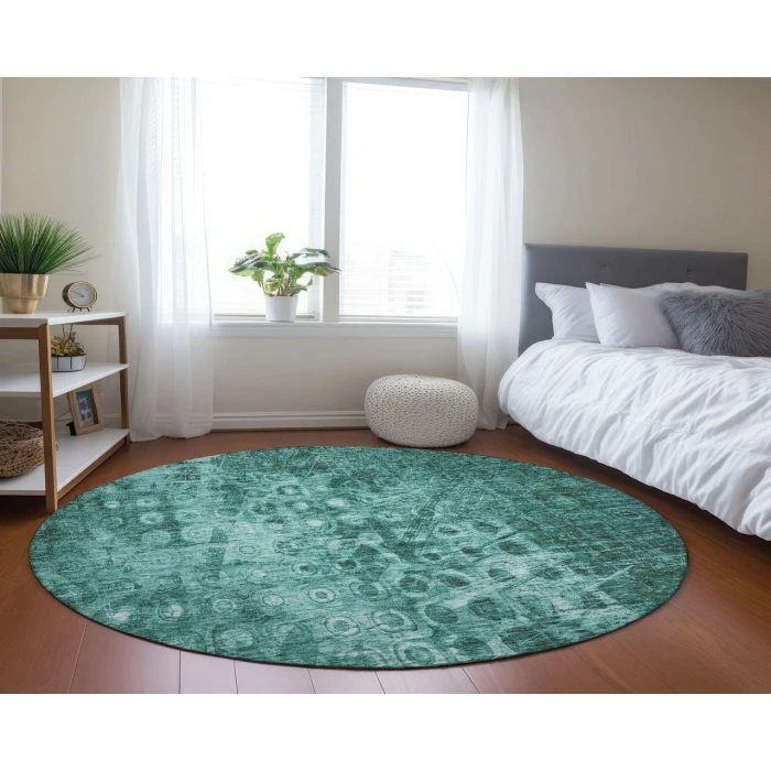 Chantille ACN577 Teal 8' x 8' Rug
