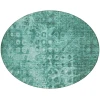 Addison Chantille ACN577 Teal 8 ft. x 8 ft. Round Rug