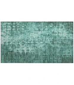Addison Chantille ACN577 Teal 1 ft. 8 in. x 2 ft. 6 in. Rectangle Rug