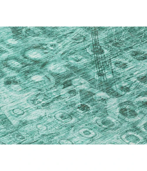 Chantille ACN577 Teal 1'8" x 2'6" Rug