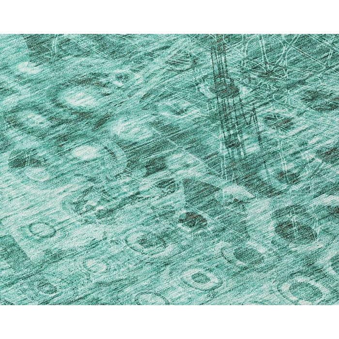 Chantille ACN577 Teal 8' x 8' Rug
