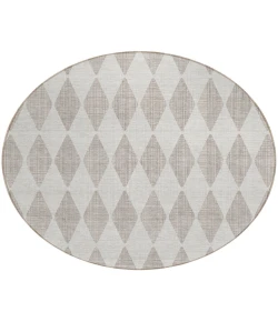 Addison Chantille ACN578 Beige 8 ft. x 8 ft. Round Rug