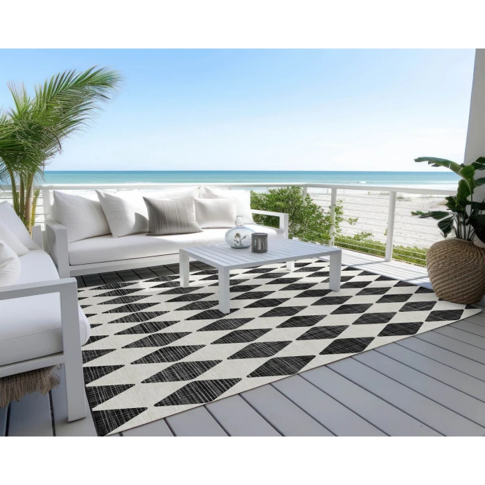 Chantille ACN578 Black 10' x 14' Rug