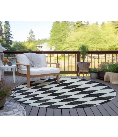 Chantille ACN578 Black 8' x 8' Rug