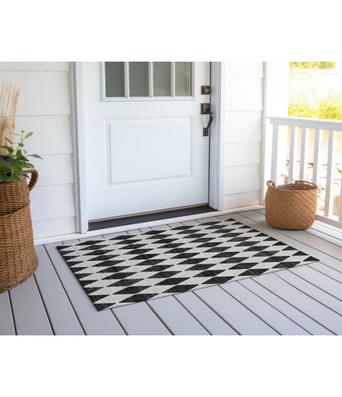 Chantille ACN578 Black 1'8" x 2'6" Rug