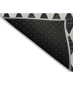 Addison Chantille ACN578 Black 8 ft. x 8 ft. Round Rug