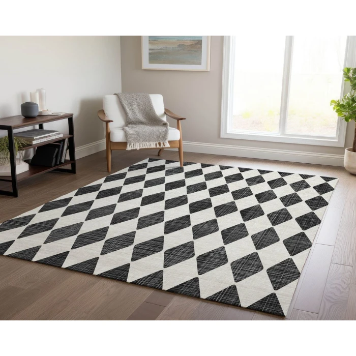 Chantille ACN578 Black 10' x 14' Rug