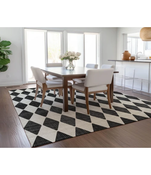 Chantille ACN578 Black 5' x 7'6" Rug