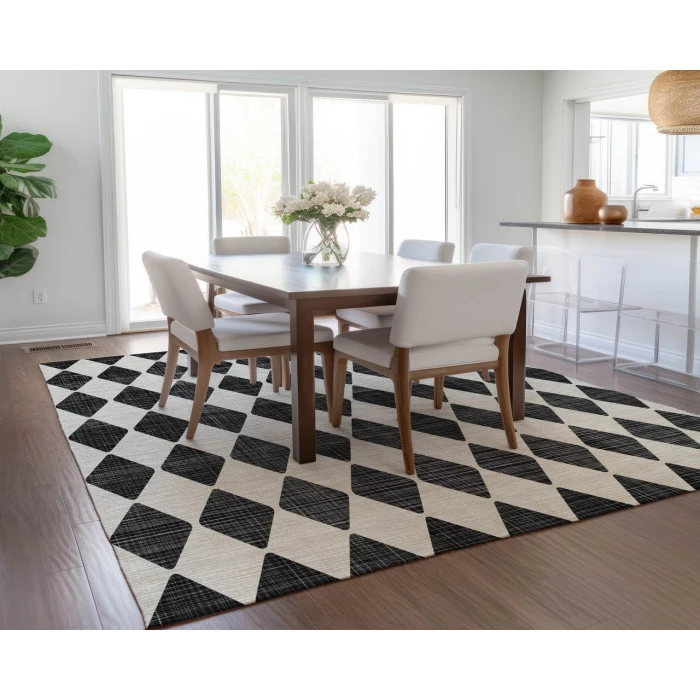 Chantille ACN578 Black 10' x 14' Rug