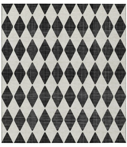 Chantille ACN578 Black 5' x 7'6" Rug