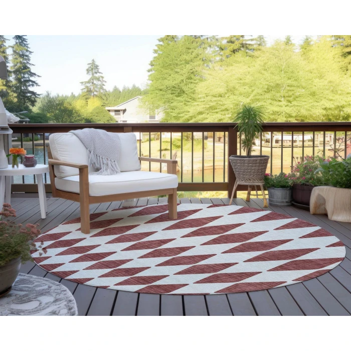 Chantille ACN578 Burgundy 8' x 8' Rug