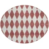 Addison Chantille ACN578 Burgundy 8 ft. x 8 ft. Round Rug