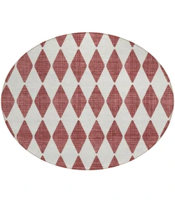 Addison Chantille ACN578 Burgundy 8 ft. x 8 ft. Round Rug