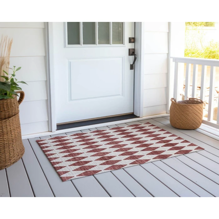 Chantille ACN578 Burgundy 1'8" x 2'6" Rug