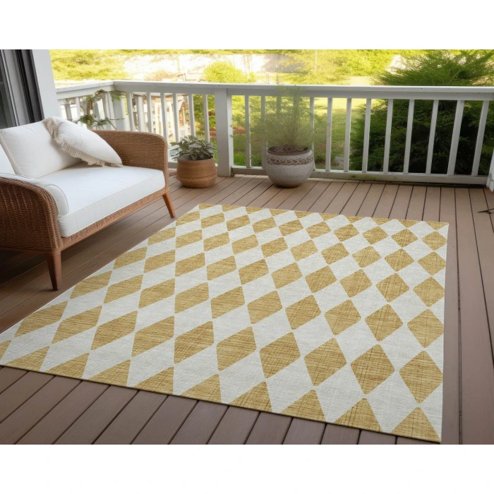 Chantille ACN578 Gold 10' x 14' Rug