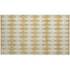 Addison Chantille ACN578 Gold 1 ft. 8 in. x 2 ft. 6 in. Rectangle Rug
