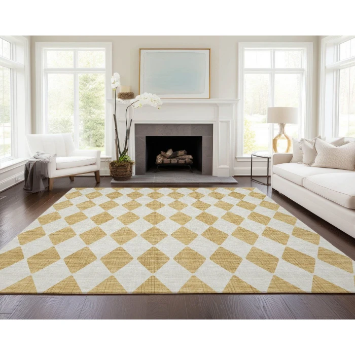 Chantille ACN578 Gold 10' x 14' Rug