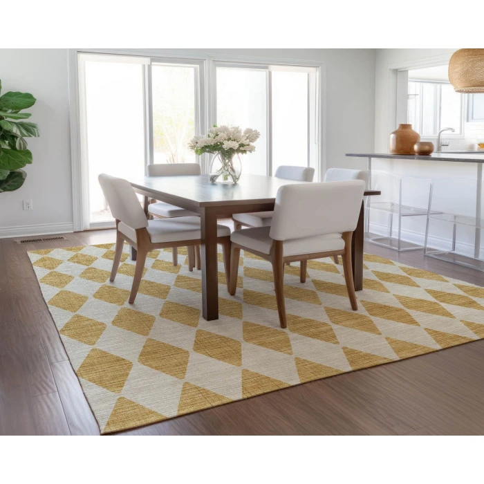 Chantille ACN578 Gold 10' x 14' Rug
