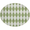 Addison Chantille ACN578 Green 8 ft. x 8 ft. Round Rug