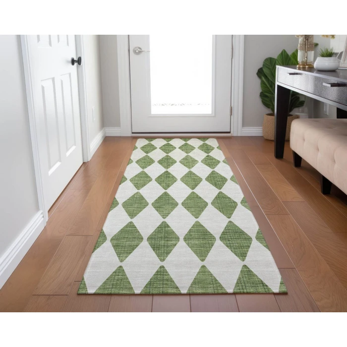 Chantille ACN578 Green 2'3" x 7'6" Rug