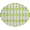 Addison Chantille ACN578 Lime 8 ft. x 8 ft. Round Rug