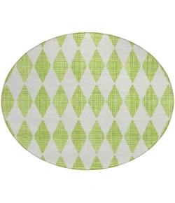 Addison Chantille ACN578 Lime 8 ft. x 8 ft. Round Rug
