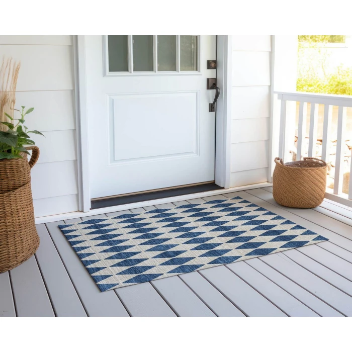 Chantille ACN578 Navy 1'8" x 2'6" Rug