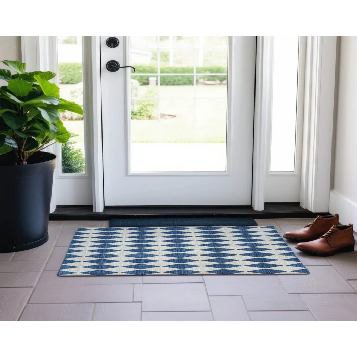 Chantille ACN578 Navy 1'8" x 2'6" Rug