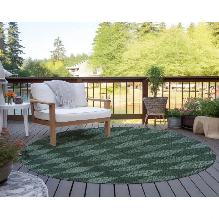 Chantille ACN578 Olive 8' x 8' Rug