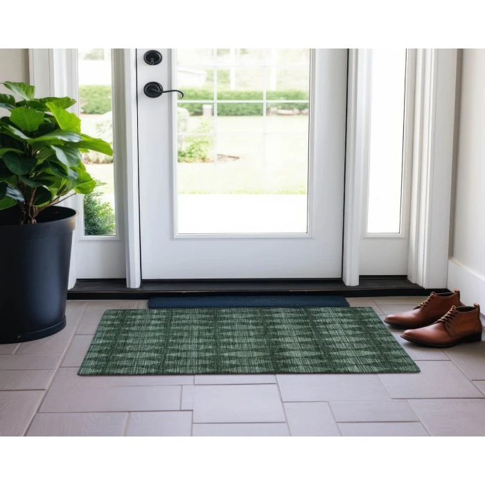 Chantille ACN578 Olive 1'8" x 2'6" Rug