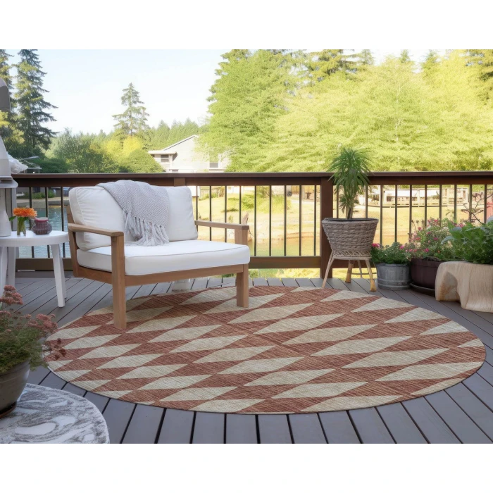 Chantille ACN578 Paprika 8' x 8' Rug